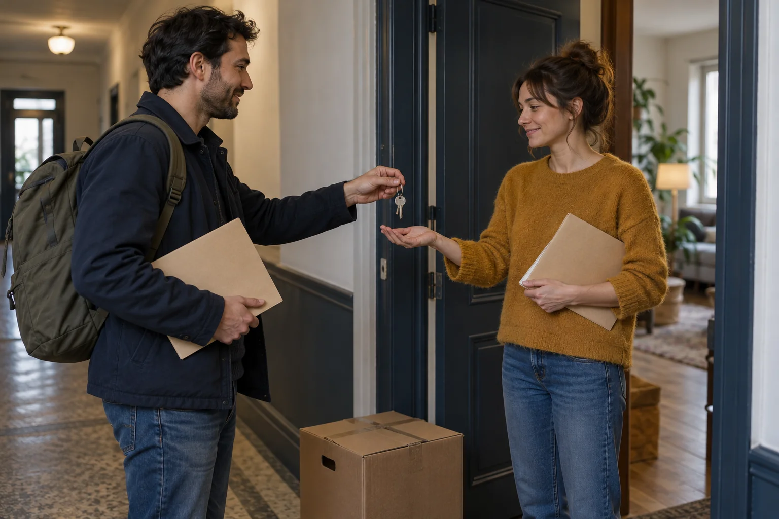 Detail illustrating assign move tasks across a household without losing ownership