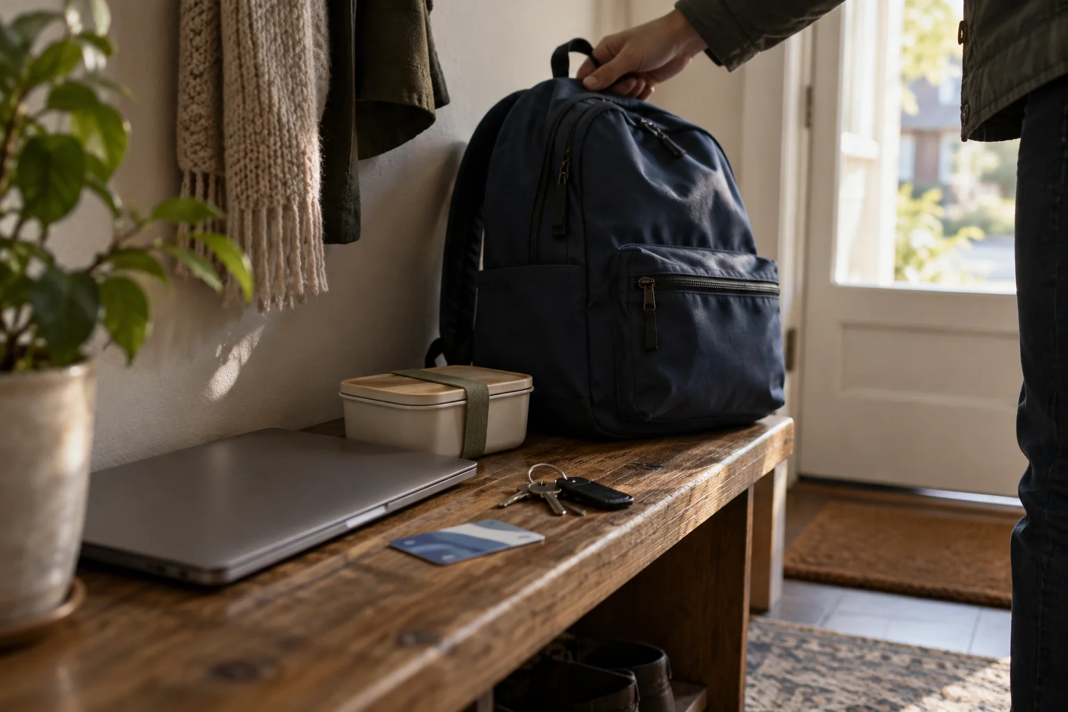 Detail illustrating handle school and work schedules during a move